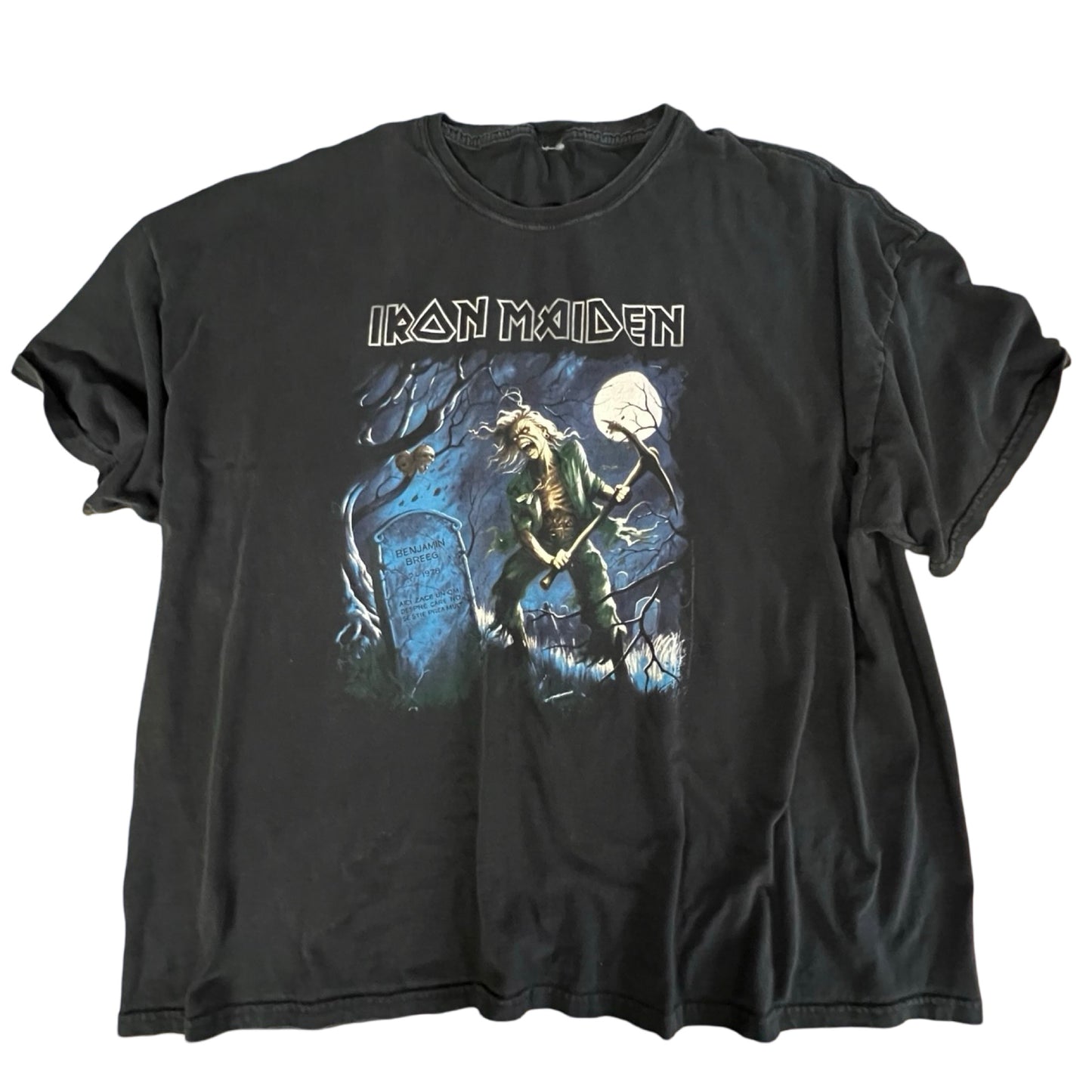 Vintage Iron Maiden Benjamin Breeg Oversized Tee XXL/XXXL