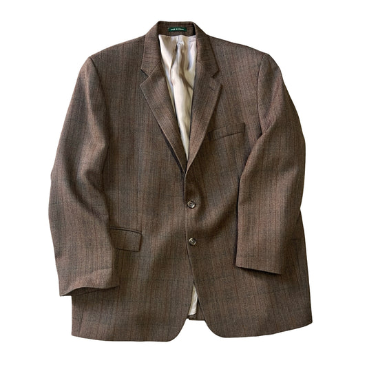 Vintage Oversized 1990’s Lauren by Ralph Lauren Men’s Wool Blazer XXL