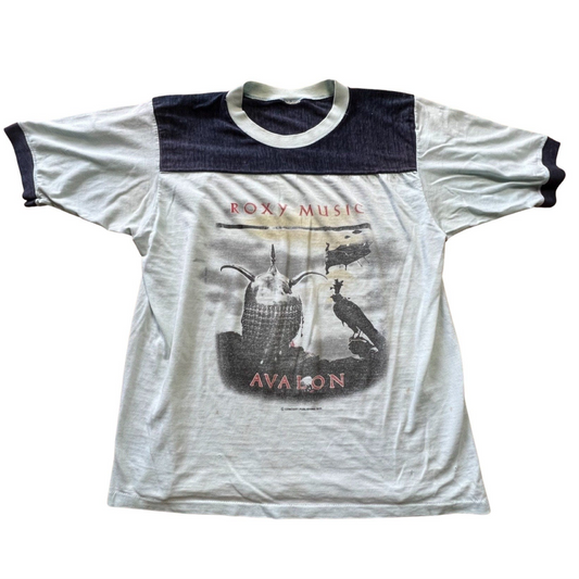Rare Vintage Roxy Music Avalon European Tour 1982 Shirt