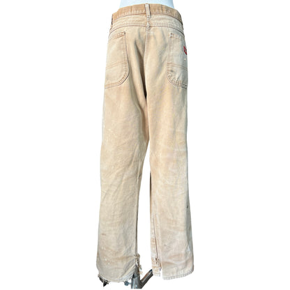 Vintage Heavily Distressed & Thrashed Dickies Canvas Carpenter Pants