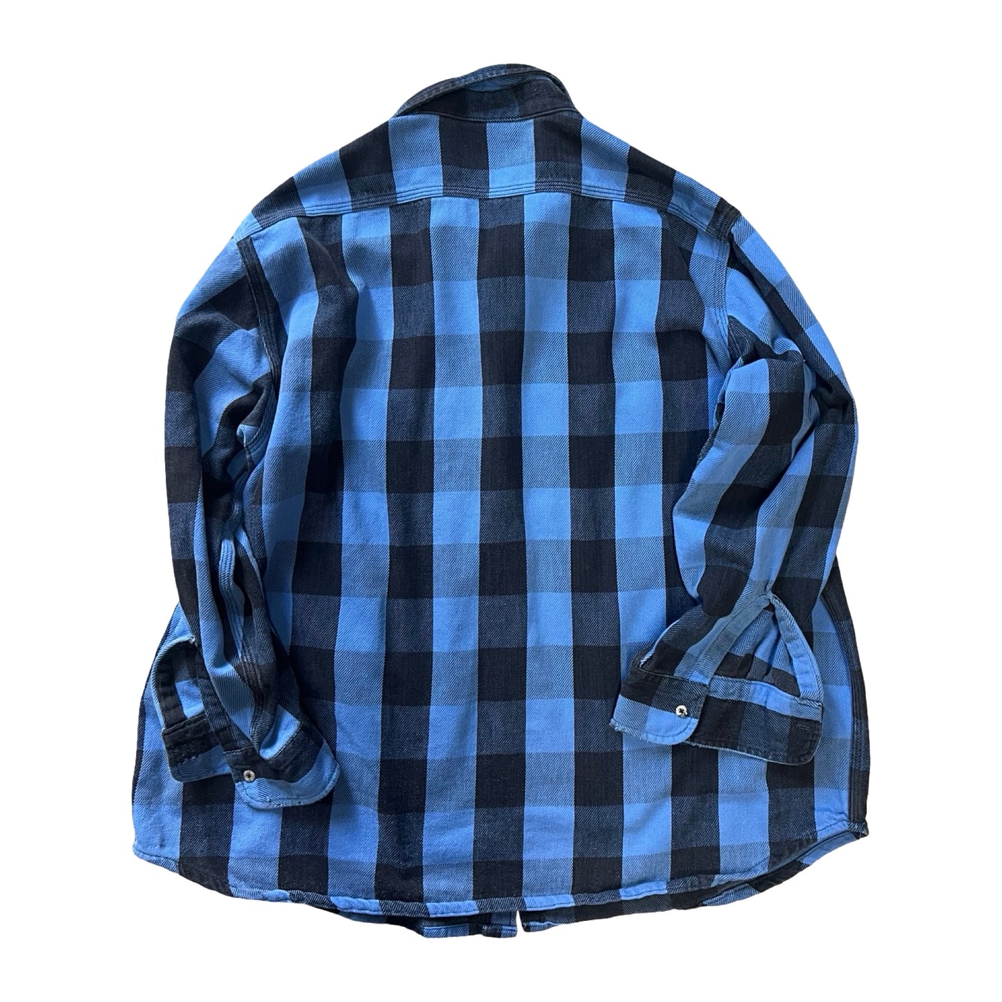 Vintage 90’s Carhartt Buffalo Plaid Oversized Flannel Heart Patch XXL