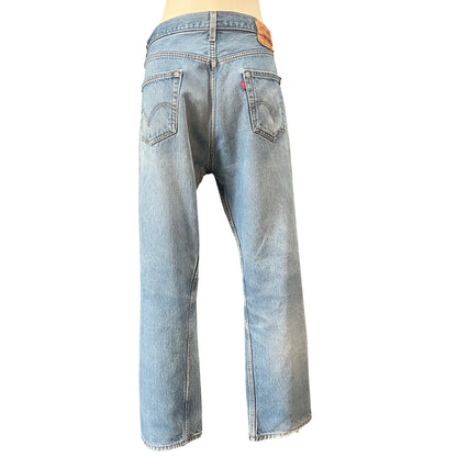 Vintage Levi’s 501’s Worn To Perfection 35x30