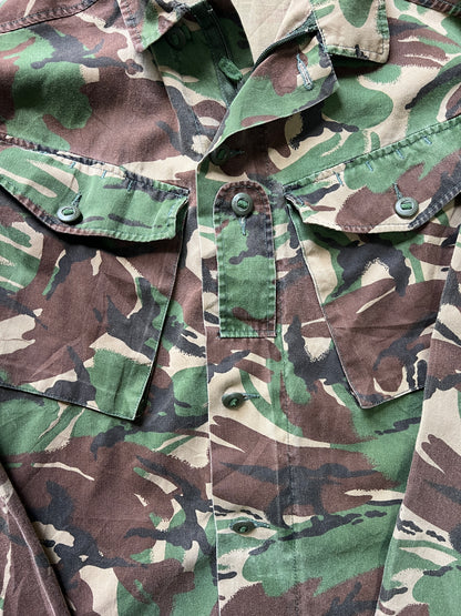 Vintage British Military DPM Oversized Camouflage Field Jacket