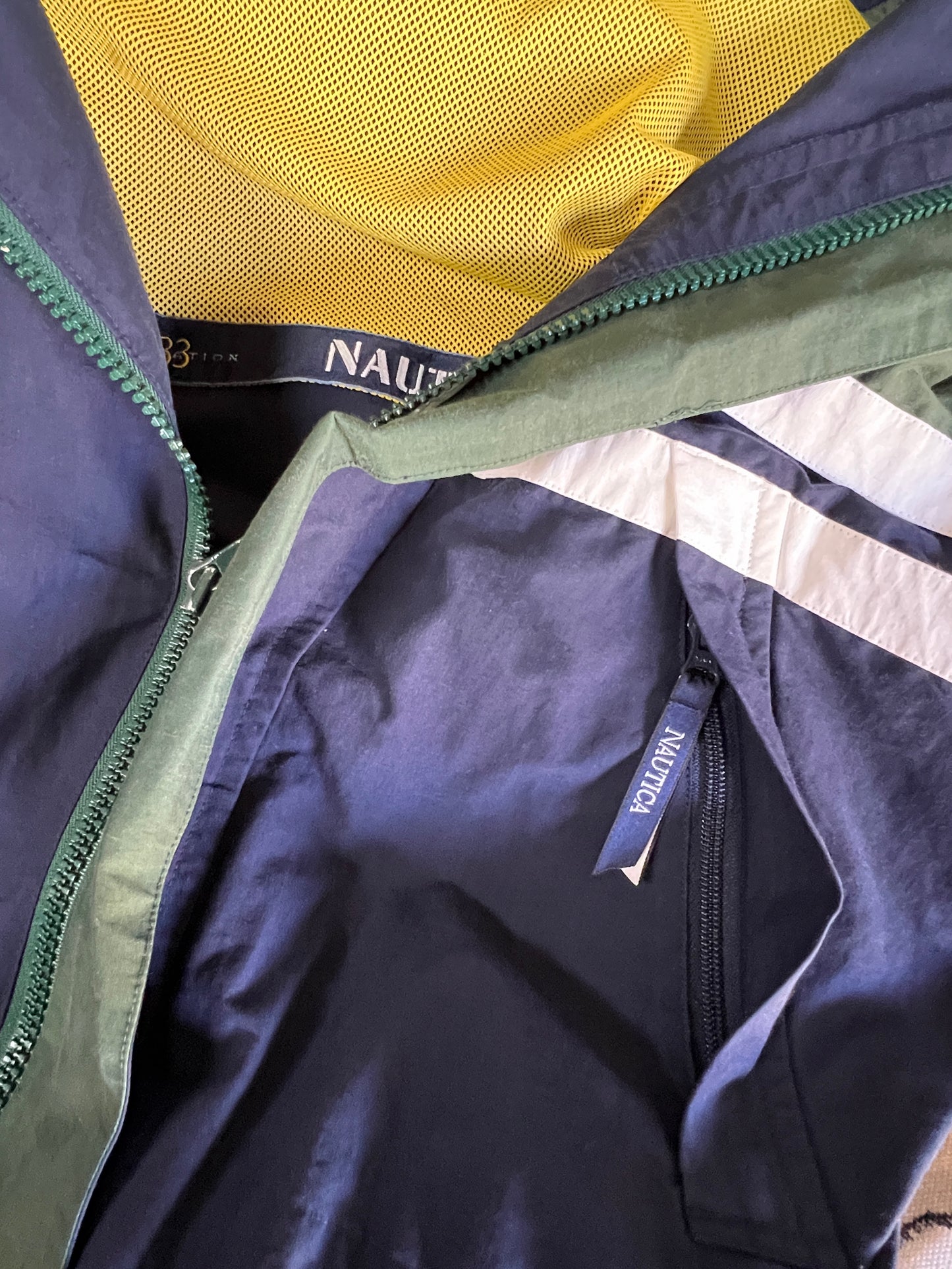 Vintage 90’s Nautica Sailing Windbreaker Oversized XXL