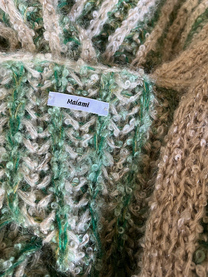 Maiami Hand Knit Oversized Mohair Cardigan M/L