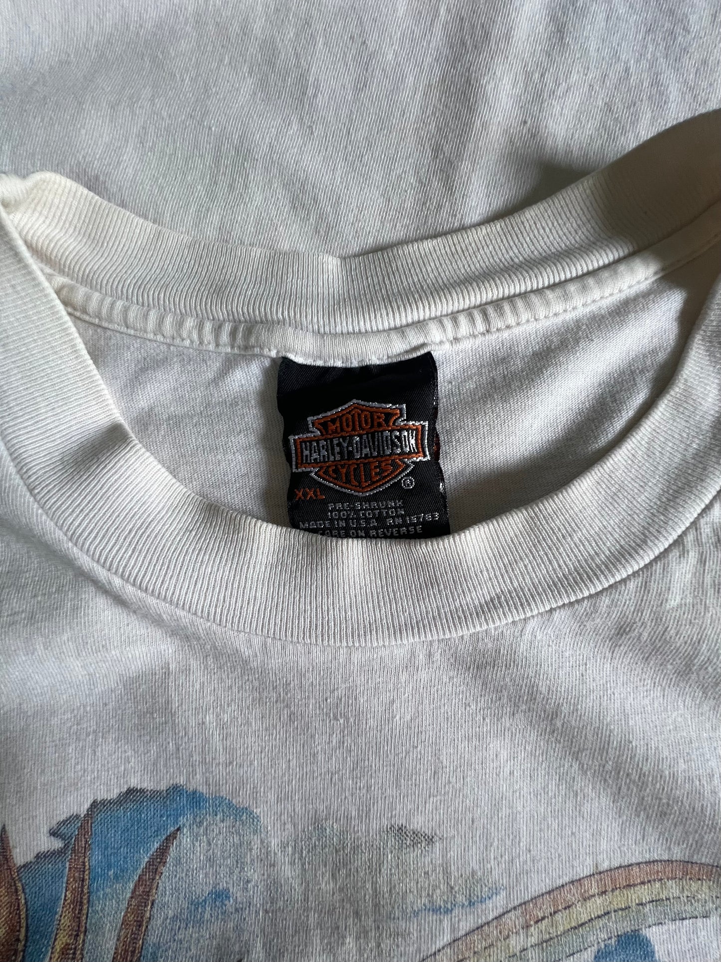 Vintage 1995 Harley Davidson Double Sided Waipahu, Hawaii Tee XL