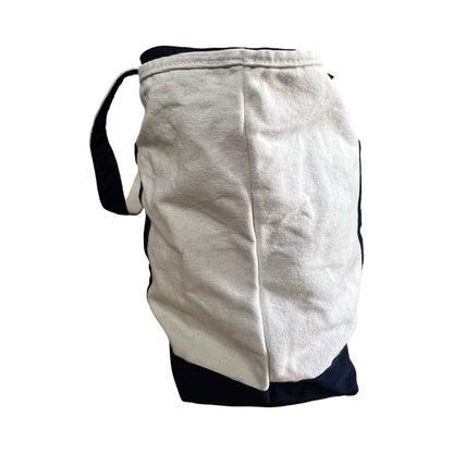 Vintage 90’s Classic Lands End Navy Canvas Tote XL