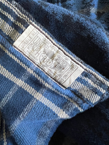 RRL Double-Faced Jacquard Heavyweight Flannel Workshirt L