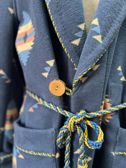 RARE Vintage Collectible  Deadstock 1990’s Ralph Lauren Navajo Blanket Robe Coat L
