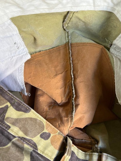 Vintage 1980’s LL Bean Frog Skin Camo Hunting Pants XXL