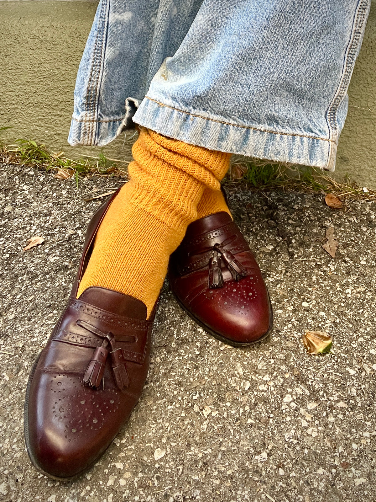 Vintage Salvatore Ferragamo Tassel Loafers Men’s 8