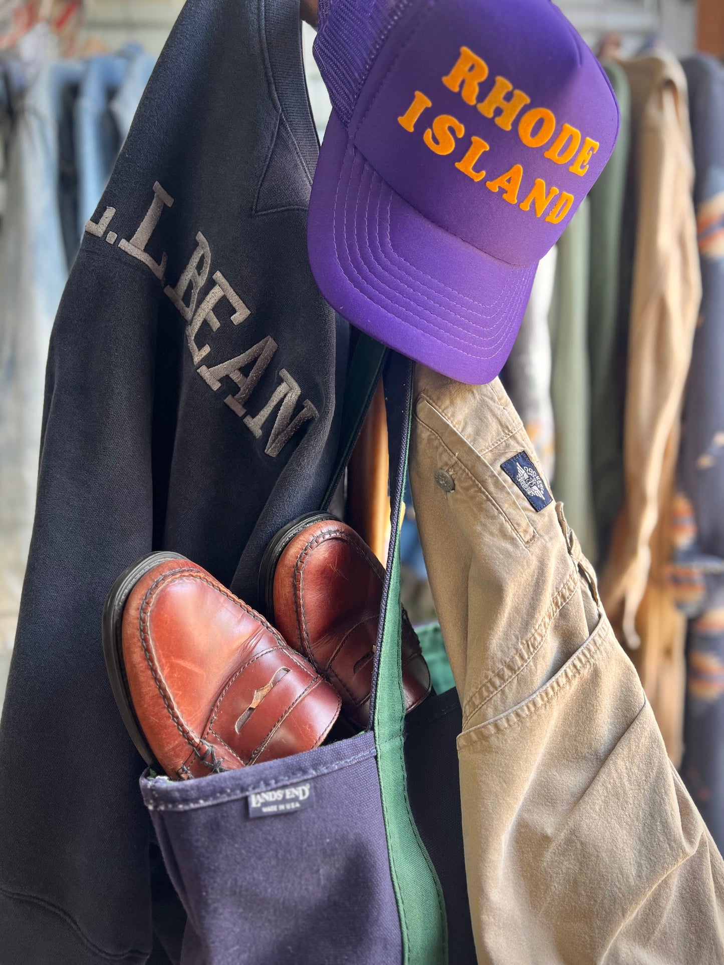 Vintage 80’s Rhode Island Snap Back Hat