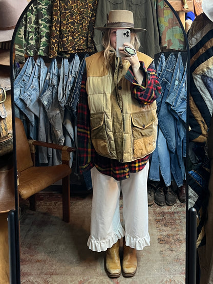 Vintage 90’s Eddie Bauer Oversized Down Vest 3XL