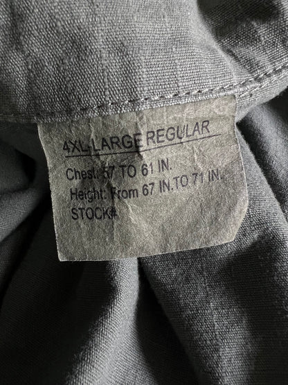 Vintage 1980’s Rothco OG 107 Rip Stop Four Pocket Oversized Army Jacket 4XL