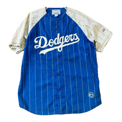 Vintage 1990’s LA Dodgers Hideo Nomo Button Front Mirage Jersey XL