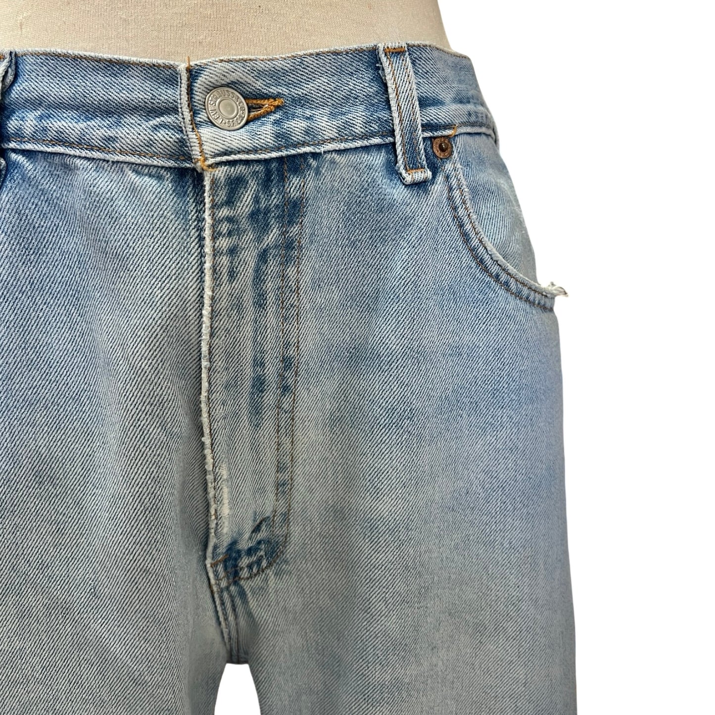 True Vintage Faded Blank Tag Levi’s 505 Made In Texas USA 34X26