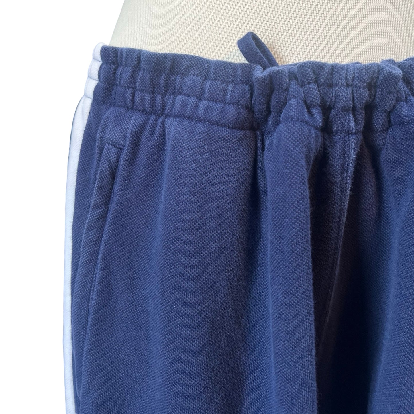 Vintage 90’s Polo Ralph Lauren Pique Knit Side Zip Track Pants XL