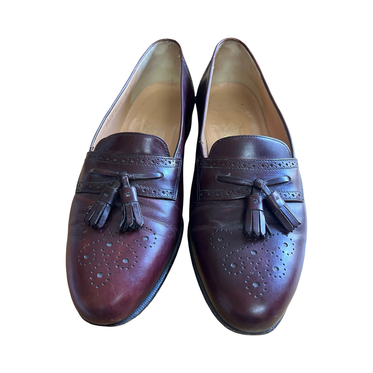 Vintage Salvatore Ferragamo Tassel Loafers Men’s 8