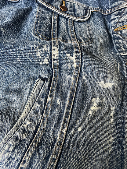 Vintage 1980’s Lee Distressed Denim Jacket L