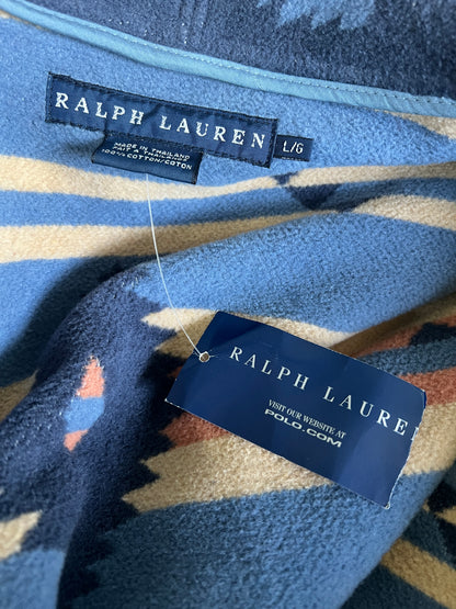 RARE Vintage Collectible  Deadstock 1990’s Ralph Lauren Navajo Blanket Robe Coat L