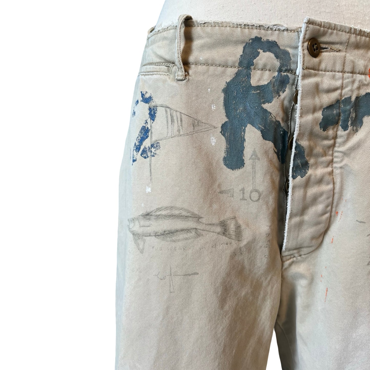 RARE Incredible Vintage 90’s Polo Ralph Lauren Memorial Pants 38 x 32