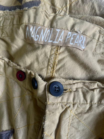 Magnolia Pearl Quiltwork Miner Pants in Marigold O/S