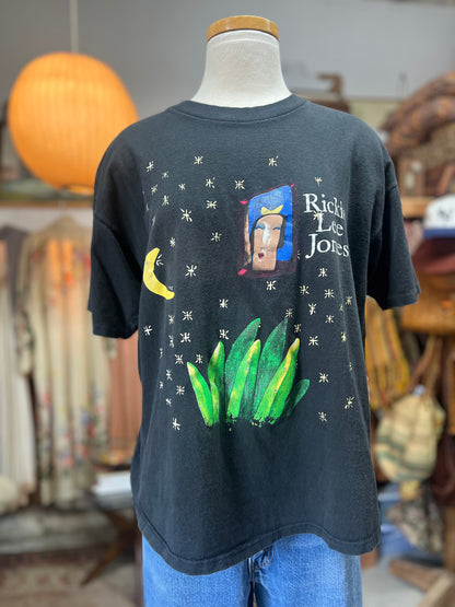 Vintage 90’s Rickie Lee Jones Flying Cowboys 2X Sided Tee XL