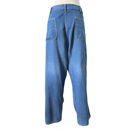 Vintage 1970’s Sears Perma-Prest Oversized Carpenter Work Jeans