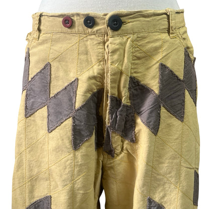 Magnolia Pearl Quiltwork Miner Pants in Marigold O/S
