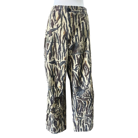 Vintage Rare 80’s Rattlers Brand Ducks Unlimited Distressed Cargo Pants XL