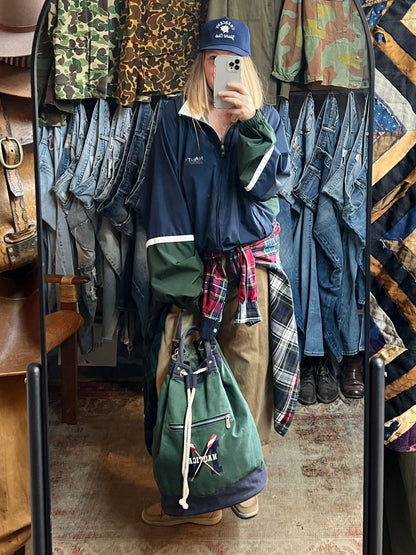 Vintage Crescent Yacht Club Snapback Hat O/S