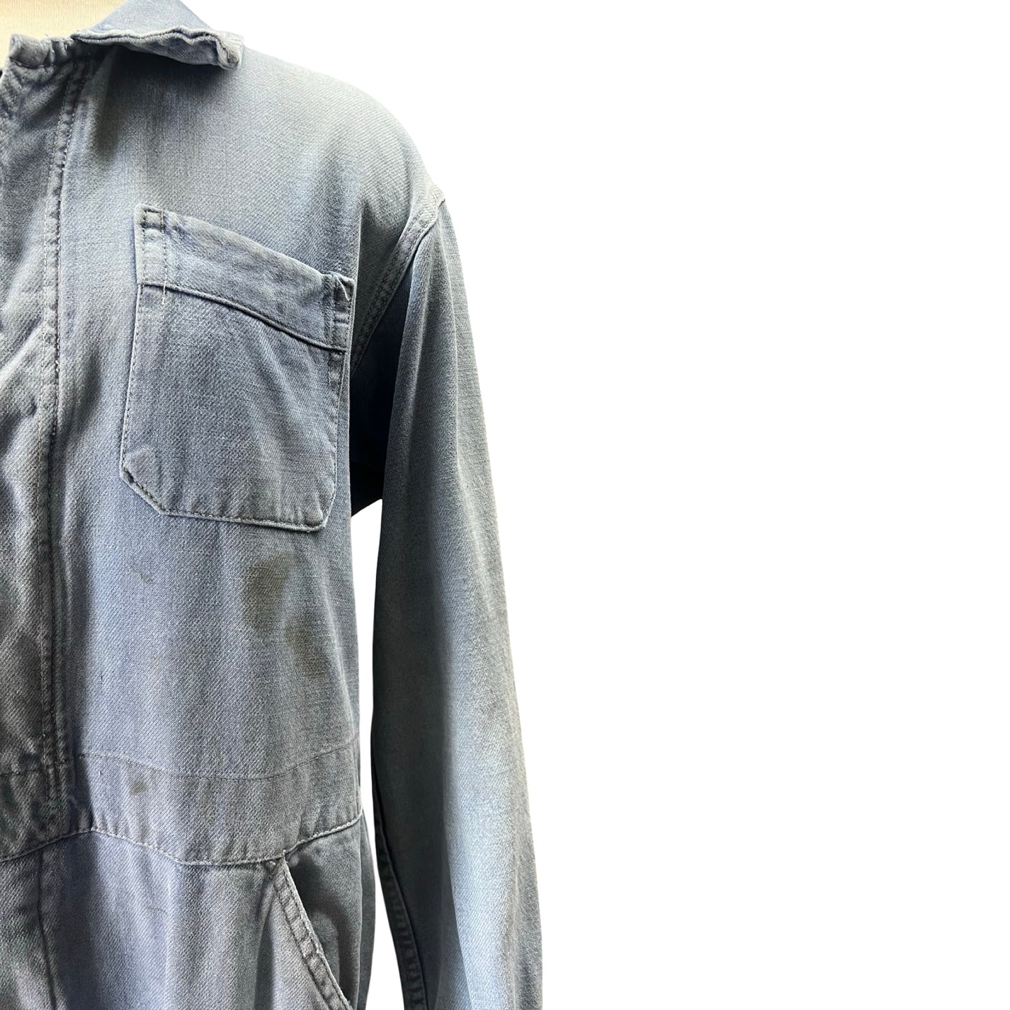 Very Rare Vintage 1950’s French Moleskin Jumpsuit by Populaire