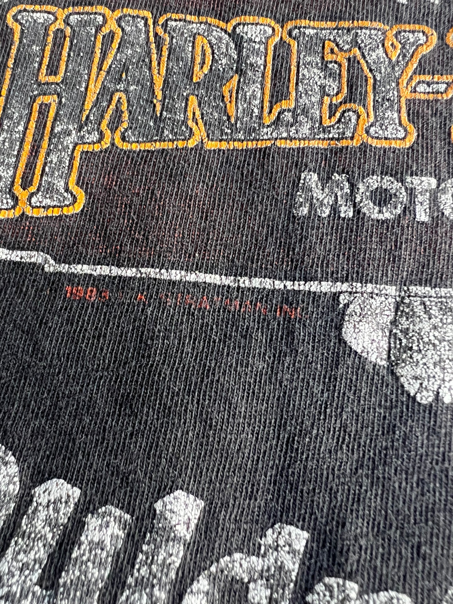 VERY RARE Vintage 1983 Single Stitch Harley Davidson If I Have To Explain T-Shirt XXL