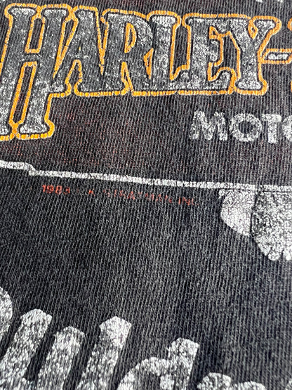 VERY RARE Vintage 1983 Single Stitch Harley Davidson If I Have To Explain T-Shirt XXL