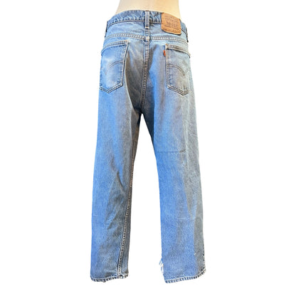 Vintage Levi’s Orange Tab 505’s Distressed 38x28