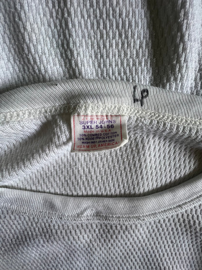 RARE 80’s Vintage Harley Davidson Oversized Distressed Thermal 3XL