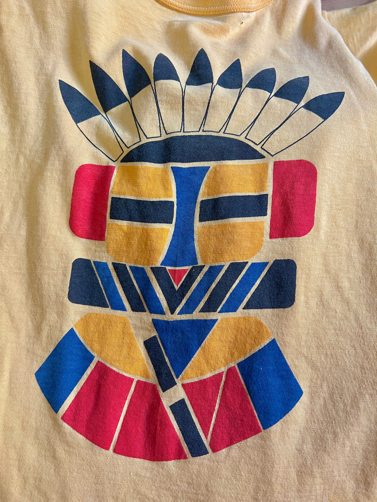 Very Rare Vintage 1980’s Single Stitch Kachina Graphic Tee L
