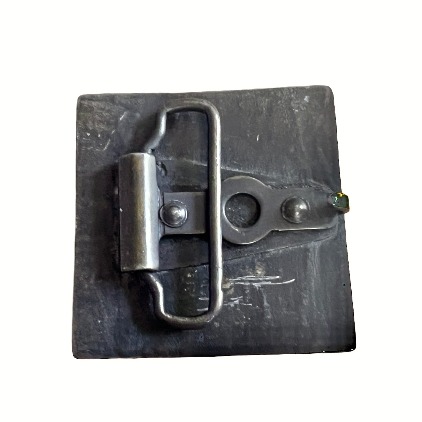 Vintage “Liberate Marijuana” Brass Belt Buckle