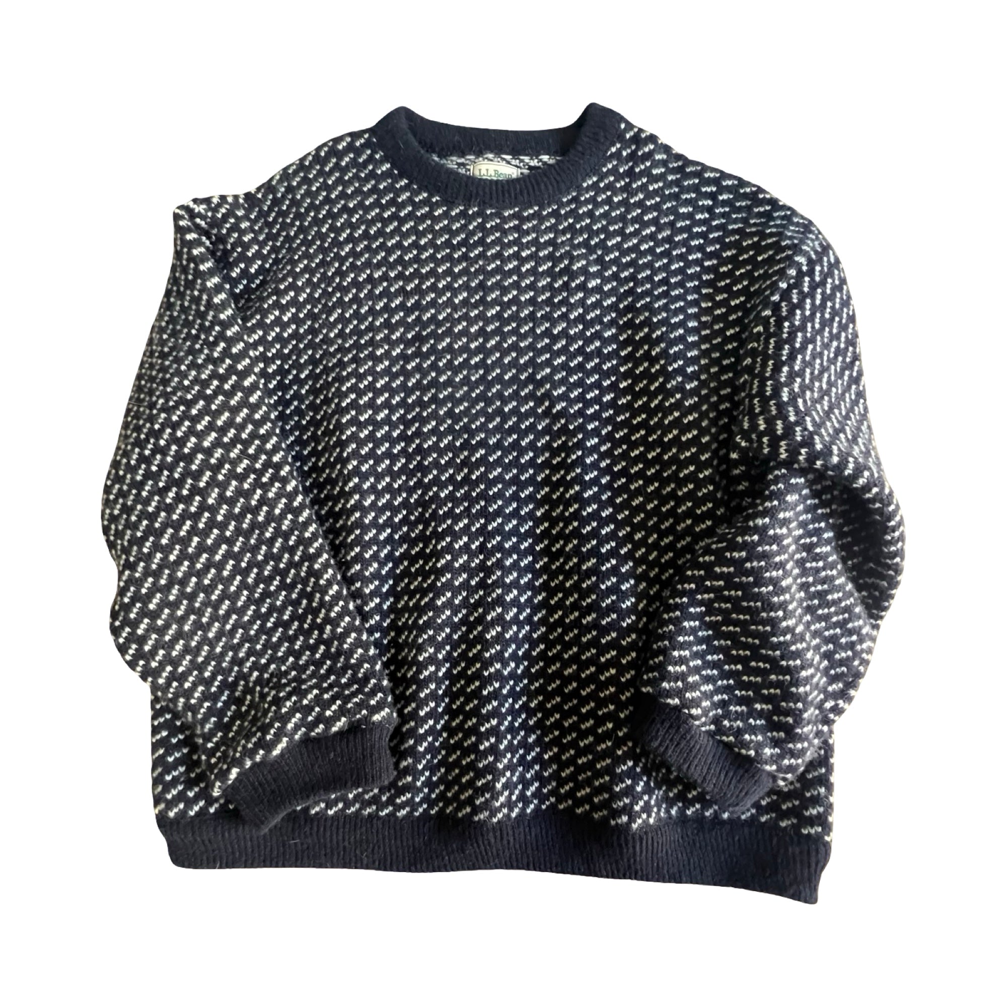 Vintage Original 1970's LL Bean Norwegian Birdseye Sweater