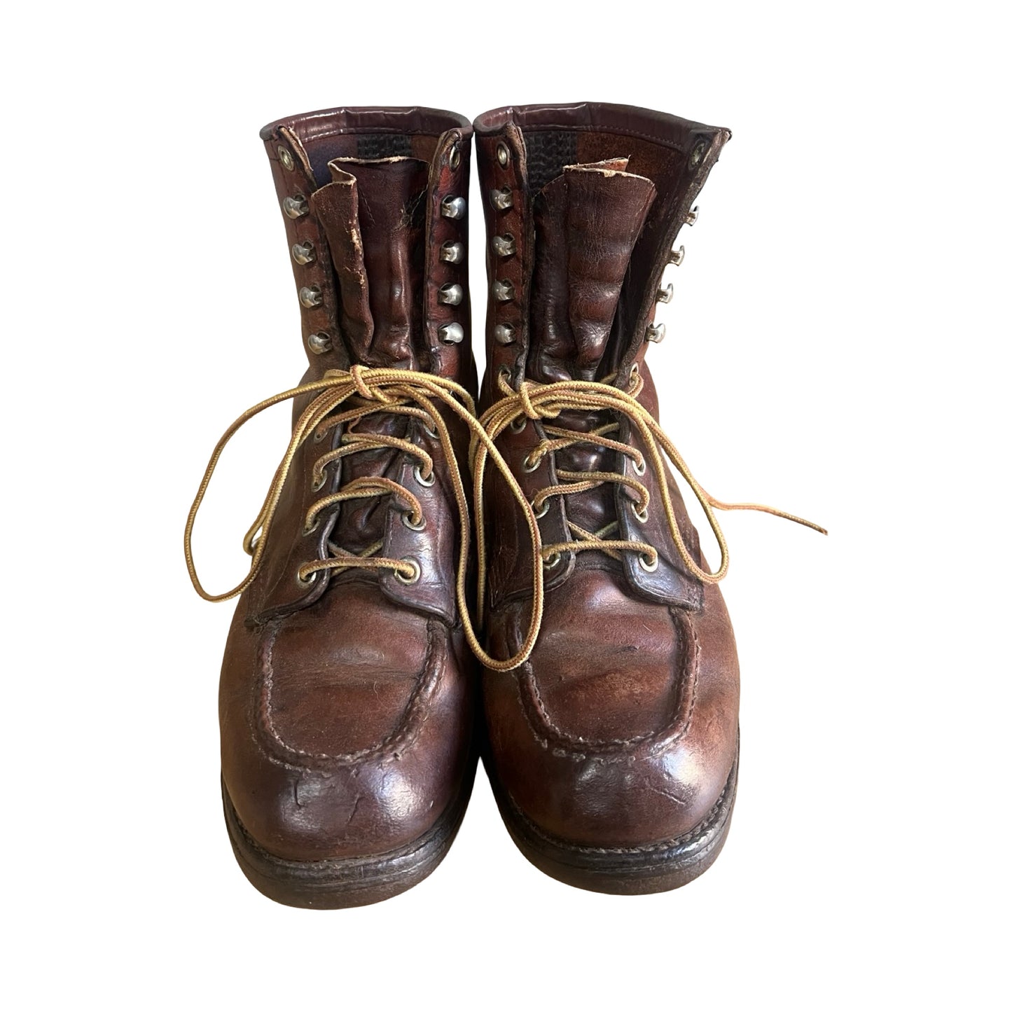 Rare Vintage 1970’s Red Wing 8057 Moc Toe Boots Men’s 7.5 Womens 9