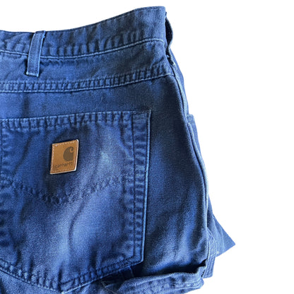 Vintage Navy Carhartt Canvas Carpenter Work Pants