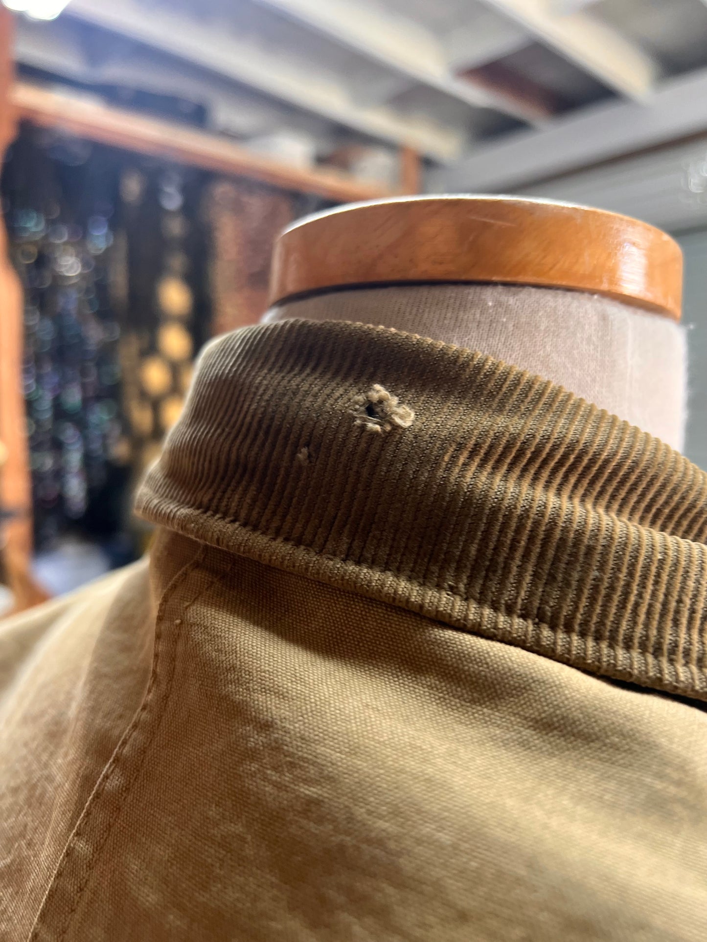 Vintage 1950’s Duxbak Hunting Jacket Heavily Distressed XL