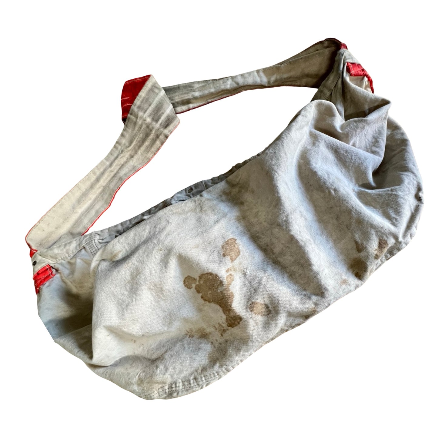 Vintage 1950’s McKeesport, PA The Daily Mail Heavily Distressed Newspaper Bag