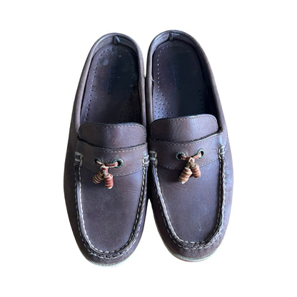 Vintage LL Bean Boat Shoe Slip On Mules 8.5