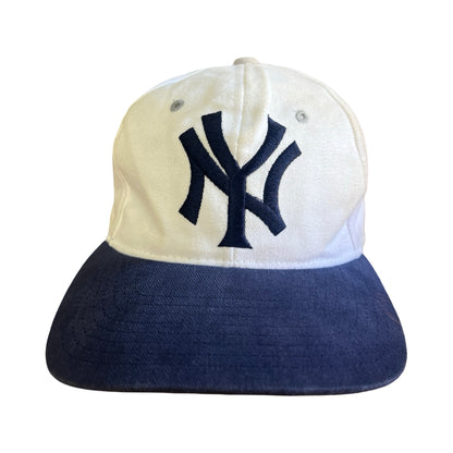 Vintage Yankees Starter Two Tone Large Logo Snapback Hat O/S