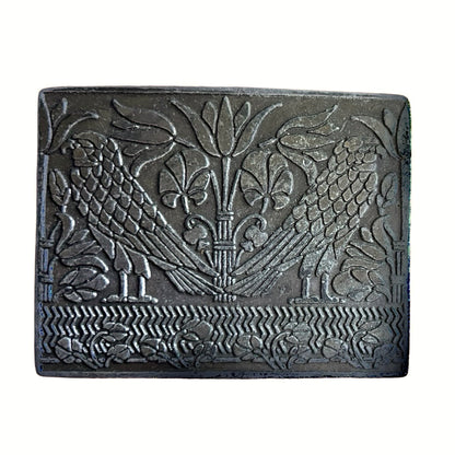 Rare Vintage 1976 Koleaco Enterprises Limited Edition Ornate Owl Belt Buckle