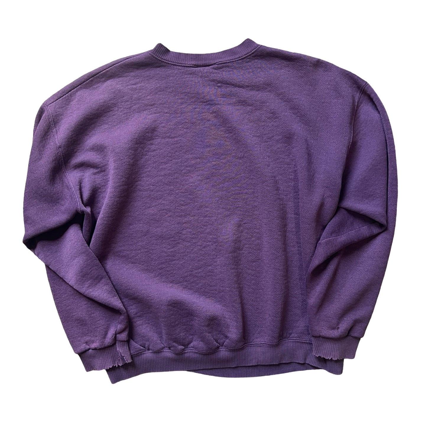 Vintage 90’s Plum Distressed Oversized Lee Sweatshirt w/ MV Logo #12