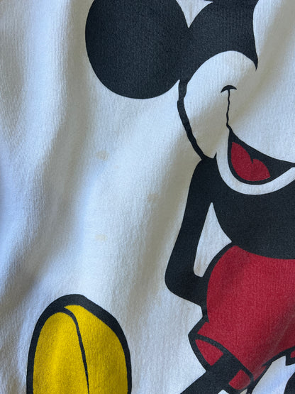 Rare Vintage 1980’s Mickey Mouse Oversized Raglan Sweatshirt 4XL
