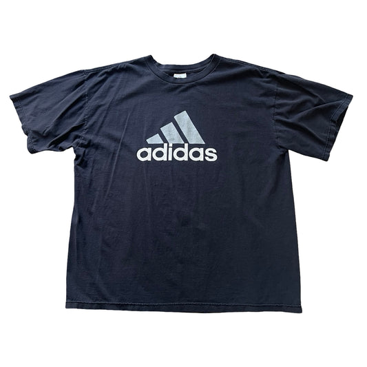 Vintage 90’s Oversized Distressed Adidas Tee 2XL