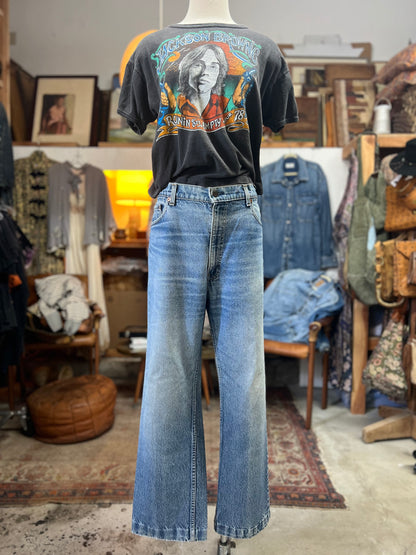 Vintage Levi’s 517 Red Tab Amazing Fade Wide Hem 38X29